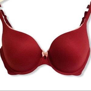 Victoria’s Secret Red Perfect Shape Bra 32DDD